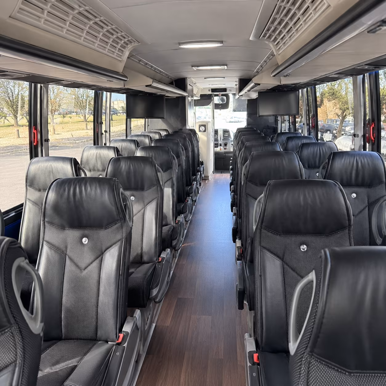charter bus shuttle service to washington dulles international airport iad