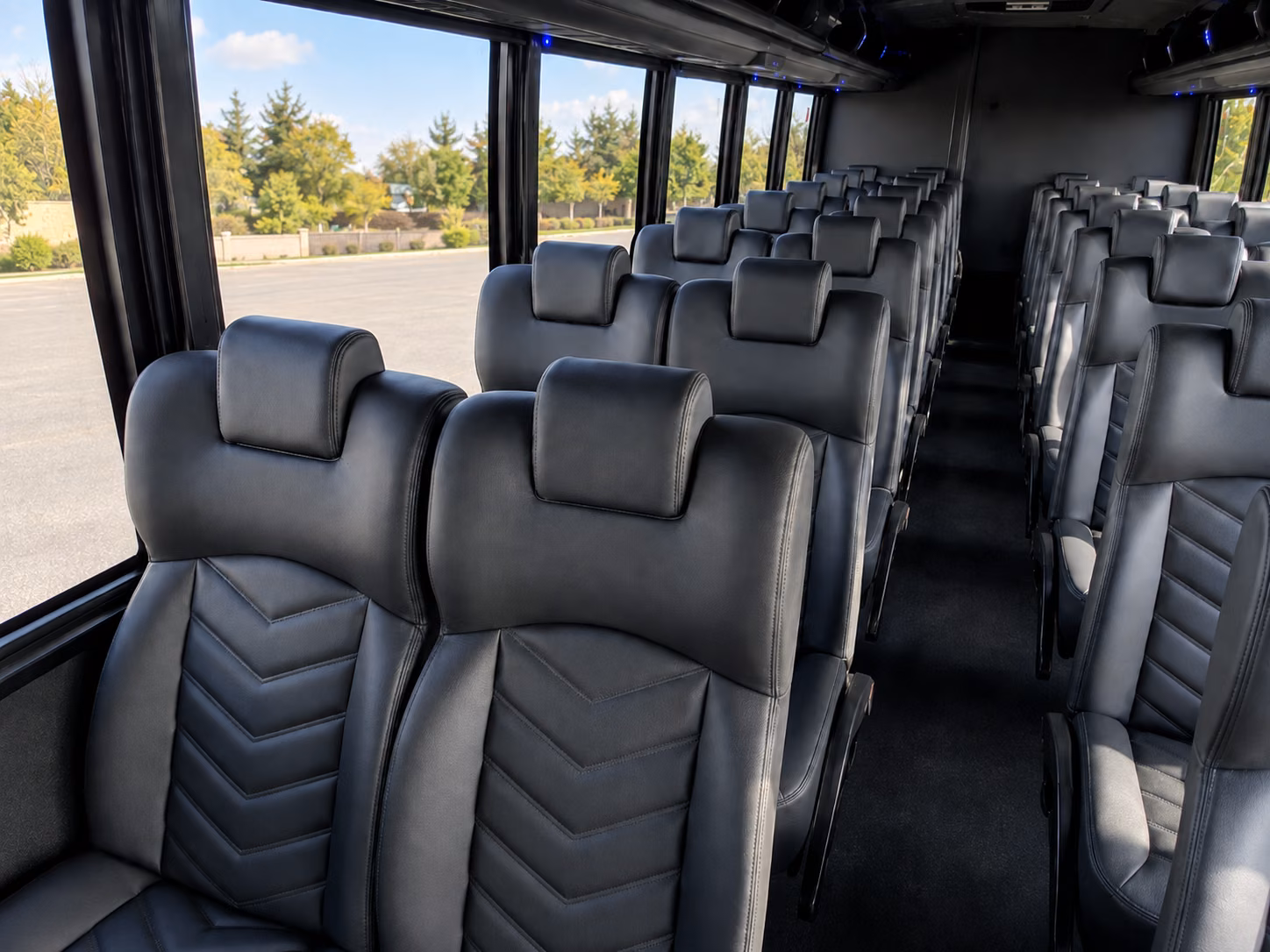 frederick wedding transportation onboard seating