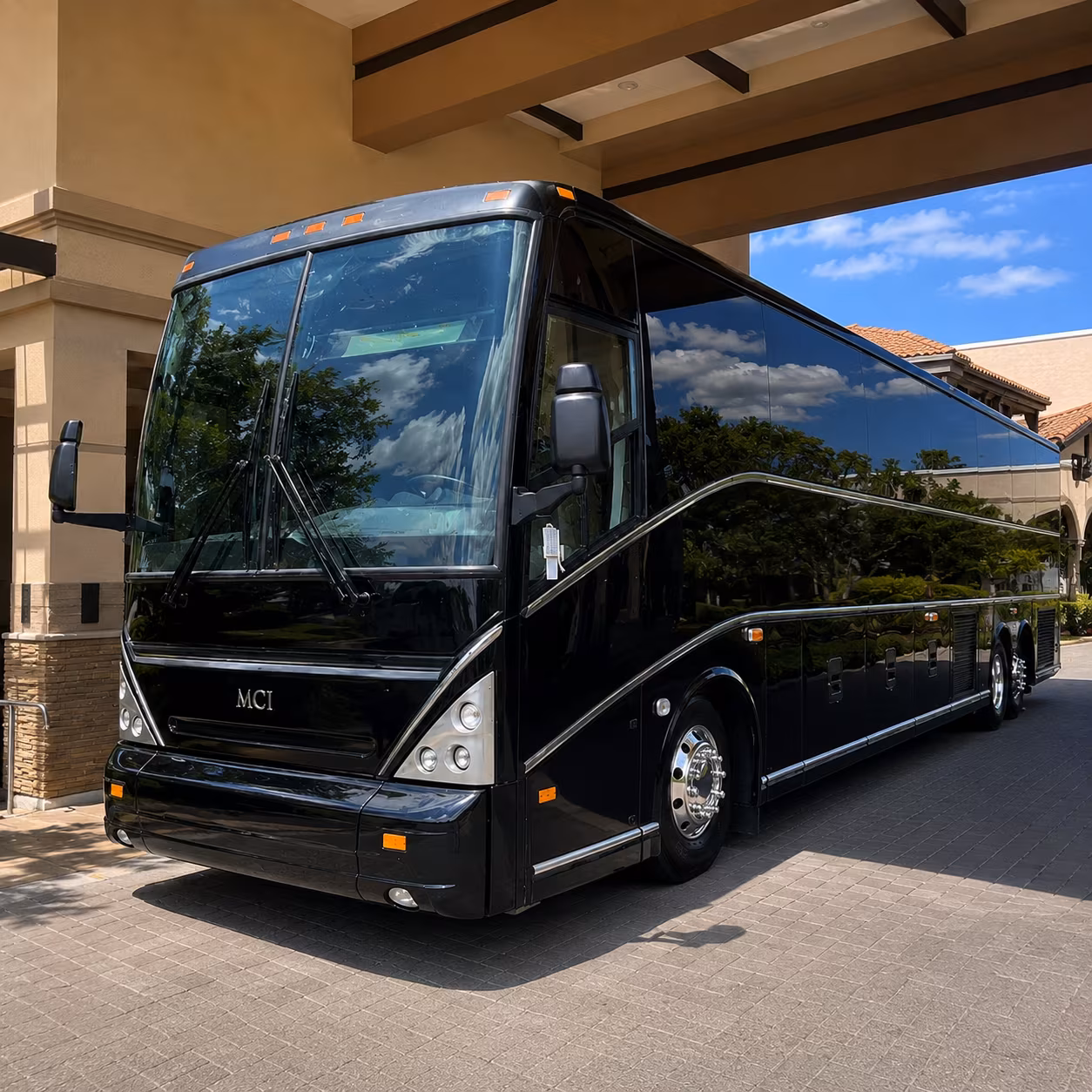 how distance and duration affect charter bus rates in frederick